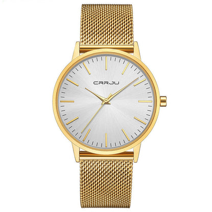 Unisex Casual Business Quartz Watch – Stylish Everyday Design