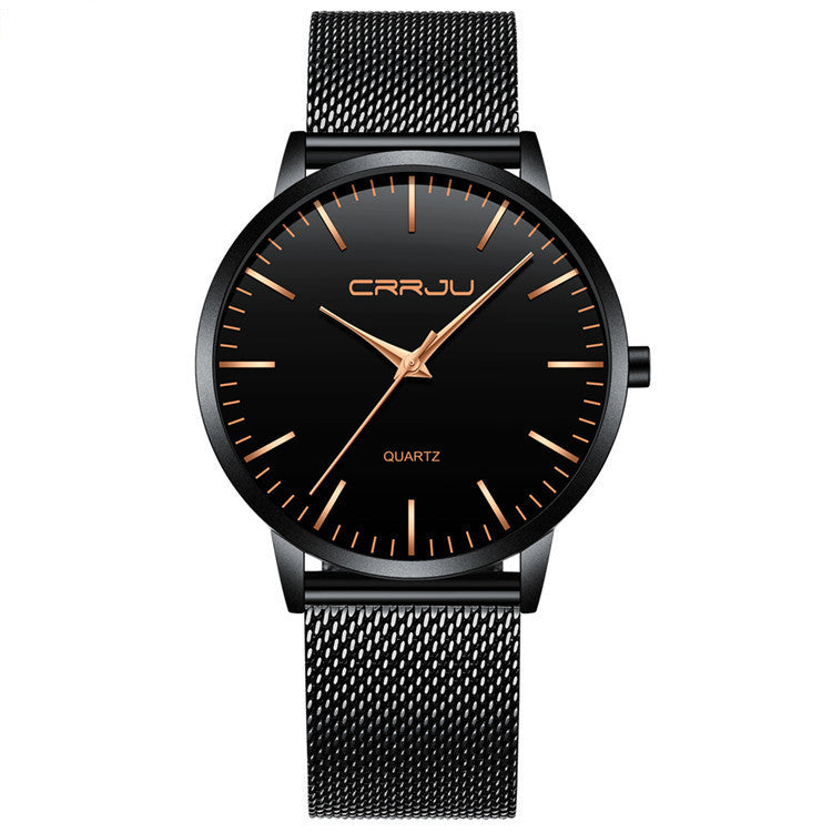 Unisex Casual Business Quartz Watch – Stylish Everyday Design