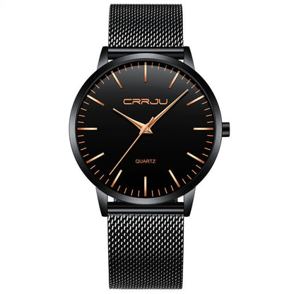 Unisex Casual Business Quartz Watch – Stylish Everyday Design