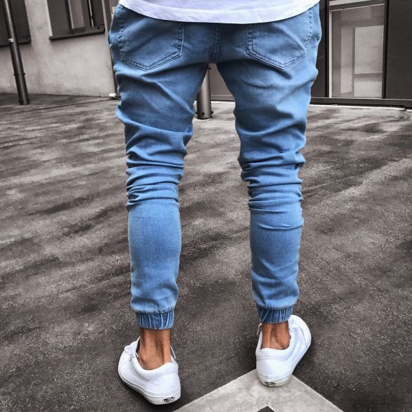 Men’s Light Blue Skinny Jeans