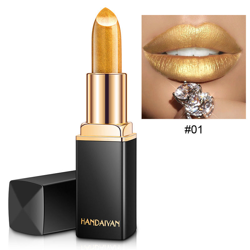 Shiny Metallic Lipstick – Pearlescent Color Changing Lipstick
