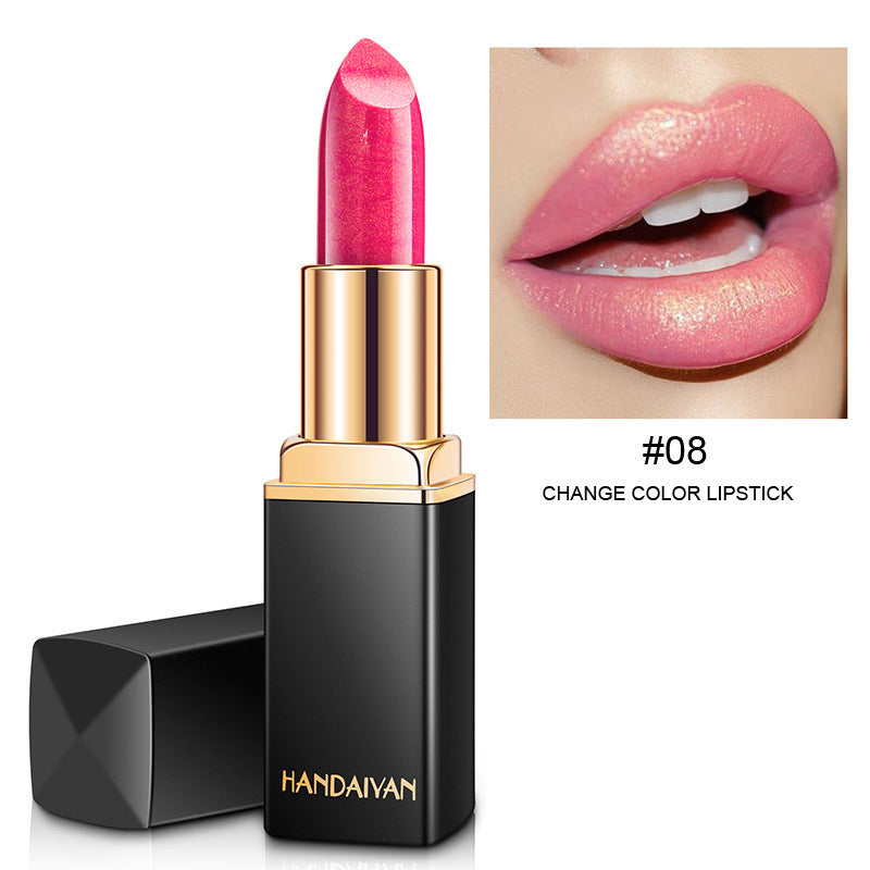 Shiny Metallic Lipstick – Pearlescent Color Changing Lipstick