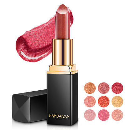 Shiny Metallic Lipstick – Pearlescent Color Changing Lipstick