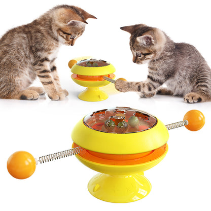 Rotatable Catnip Interactive Toy
