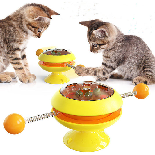 Rotatable Catnip Interactive Toy