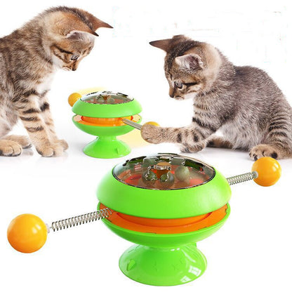 Rotatable Catnip Interactive Toy
