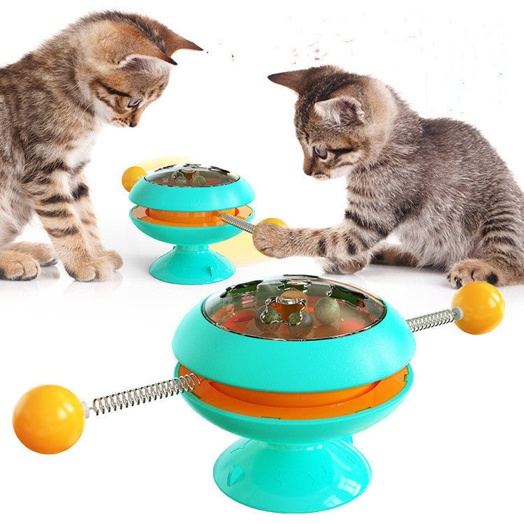 Rotatable Catnip Interactive Toy