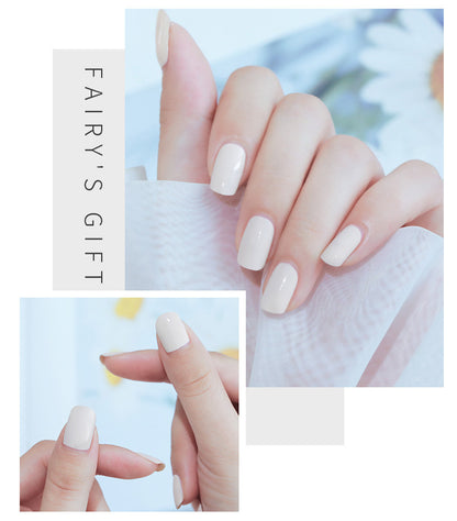 Cherry Color Nail Polish – Odorless, Baking-Free & Long-Lasting Non-Peelable Formula