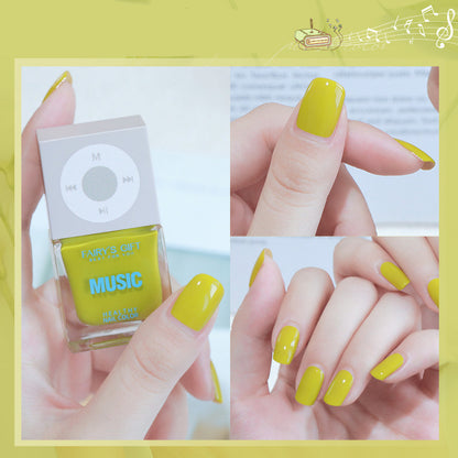 Cherry Color Nail Polish – Odorless, Baking-Free & Long-Lasting Non-Peelable Formula