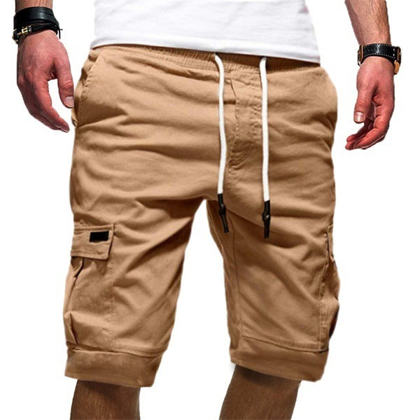 Men’s Cargo Jogger Shorts – Casual Military Workout Summer Wear