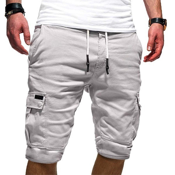 Men’s Cargo Jogger Shorts – Casual Military Workout Summer Wear