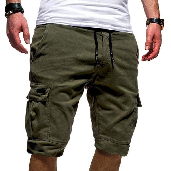Men’s Cargo Jogger Shorts – Casual Military Workout Summer Wear