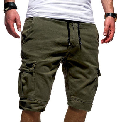 Men’s Cargo Jogger Shorts – Casual Military Workout Summer Wear