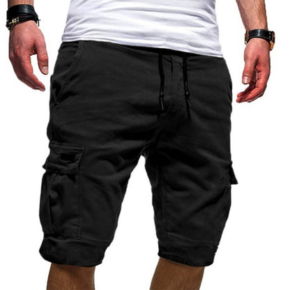 Men’s Cargo Jogger Shorts – Casual Military Workout Summer Wear