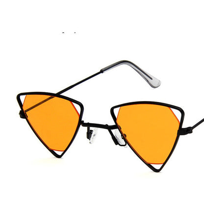 RBRARE Retro Alloy Triangle Sunglasses – Gothic Vintage Shades