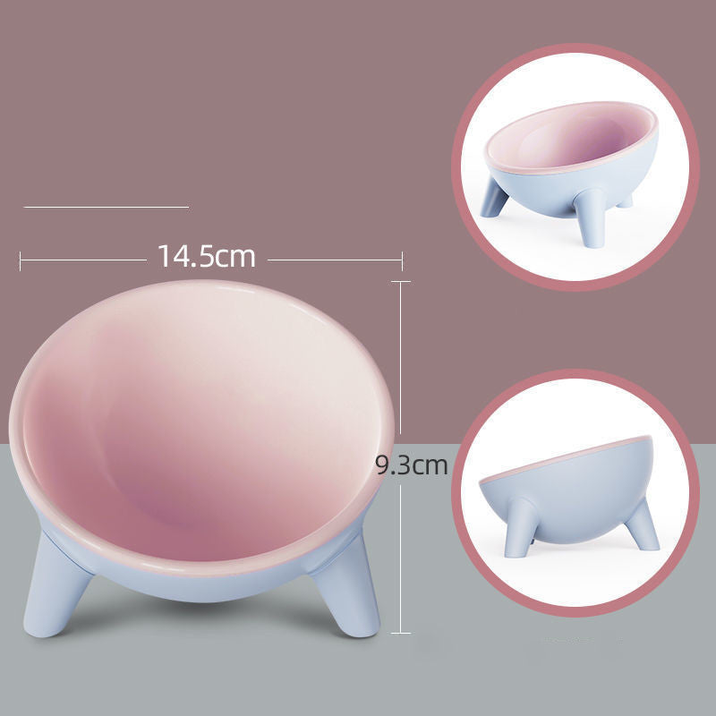 Cat & Dog Bowl with Stand – Nordic Style Raised Feeder for Pets, Rabbits & Bunnies