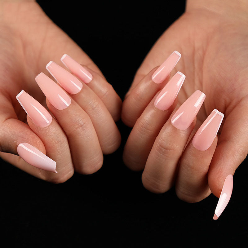 Ballet False Nails – Finished Press On Nails for Easy Wear & Stylish Manicure