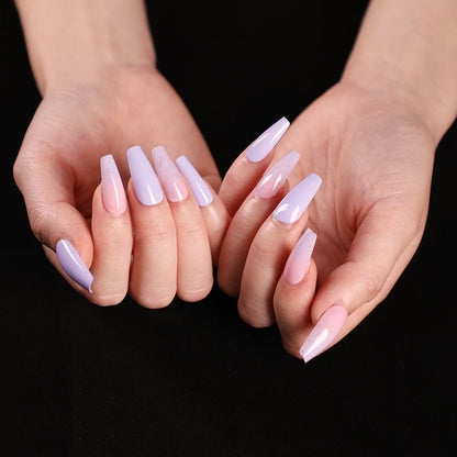 Ballet False Nails – Finished Press On Nails for Easy Wear & Stylish Manicure