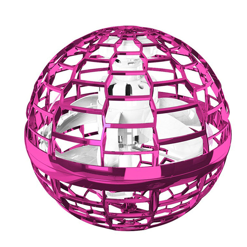 Spinning Flying Toy – Fingertip LED Drone for Kids
