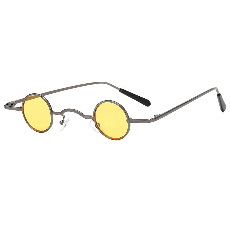Super Small Round Retro Sunglasses – Hip Hop Style