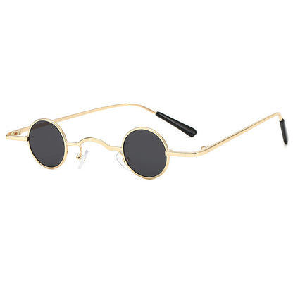 Super Small Round Retro Sunglasses – Hip Hop Style
