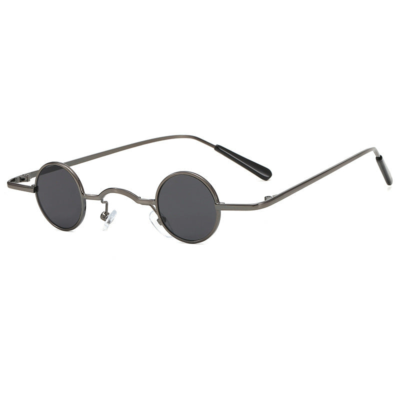 Super Small Round Retro Sunglasses – Hip Hop Style
