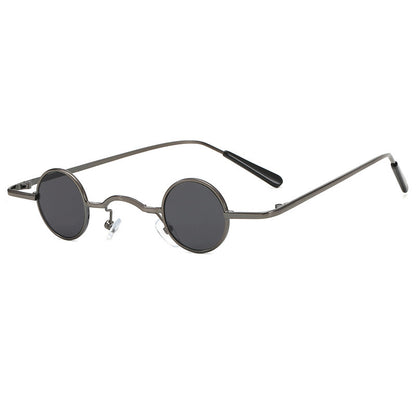 Super Small Round Retro Sunglasses – Hip Hop Style