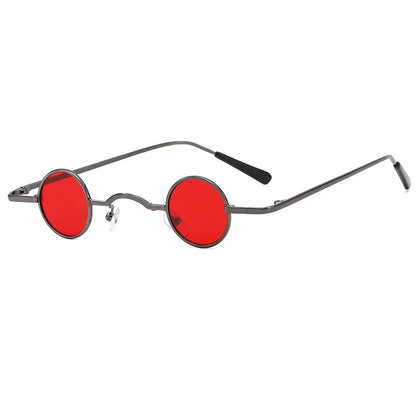 Super Small Round Retro Sunglasses – Hip Hop Style