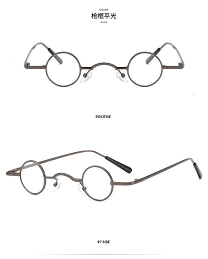 Super Small Round Retro Sunglasses – Hip Hop Style