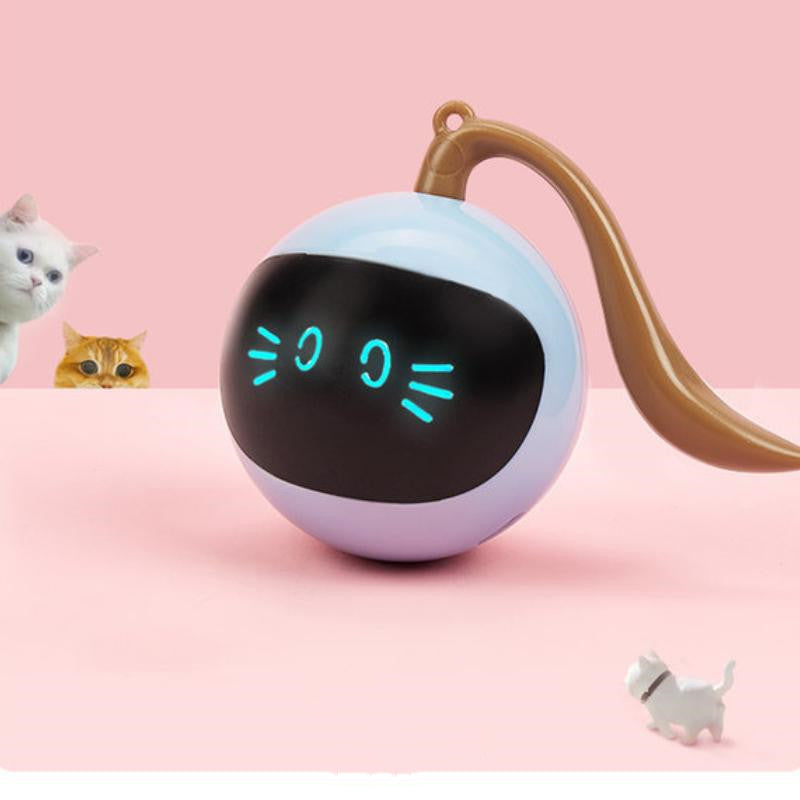 LED Rotating Interactive Pet Ball