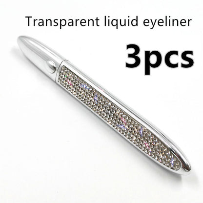 Self-Adhesive False Eyelashes with Multicolor Eyeliner – No Glue Needed