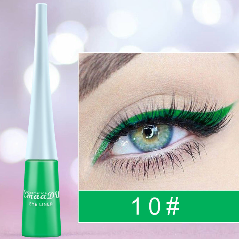 17 Color Matte & Glitter Liquid Eyeliner Set