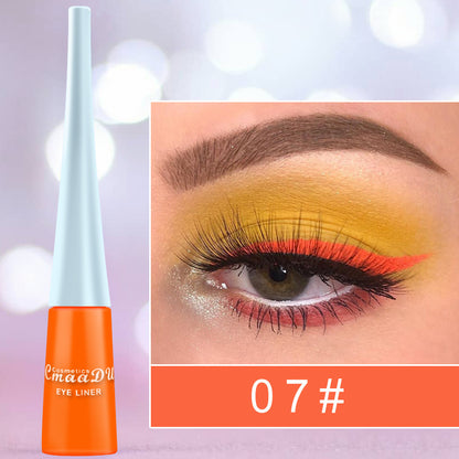 17 Color Matte & Glitter Liquid Eyeliner Set