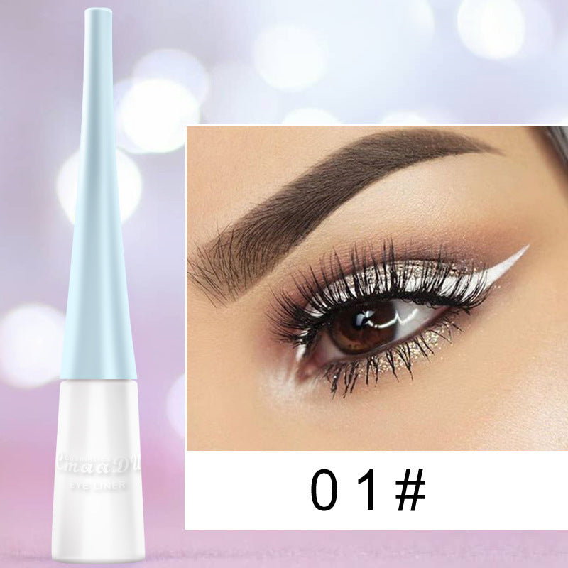 17 Color Matte & Glitter Liquid Eyeliner Set