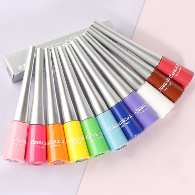 17 Color Matte & Glitter Liquid Eyeliner Set