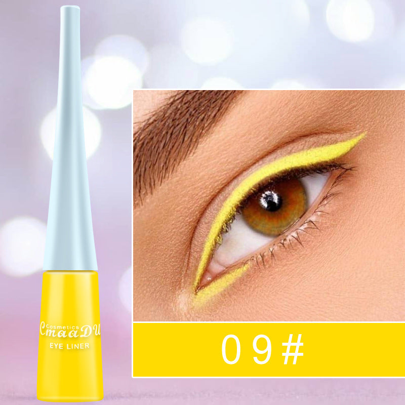 17 Color Matte & Glitter Liquid Eyeliner Set