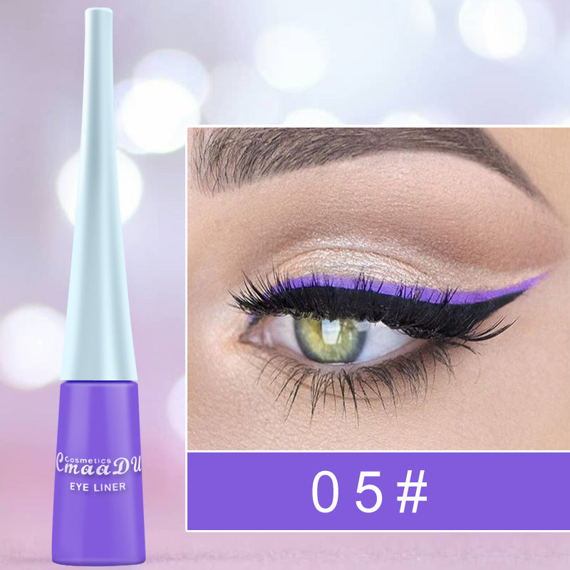 17 Color Matte & Glitter Liquid Eyeliner Set