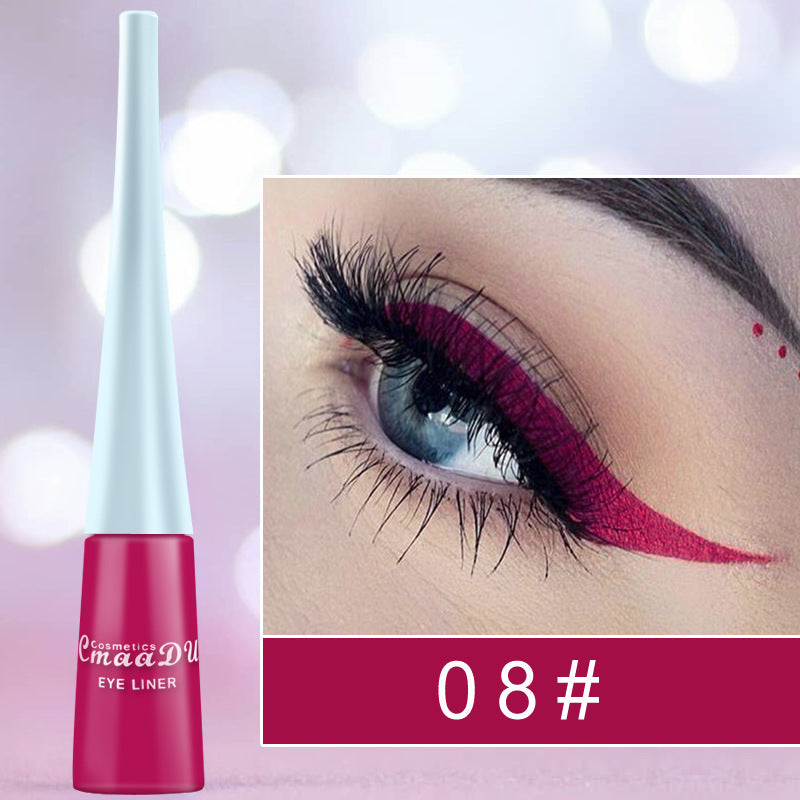 17 Color Matte & Glitter Liquid Eyeliner Set