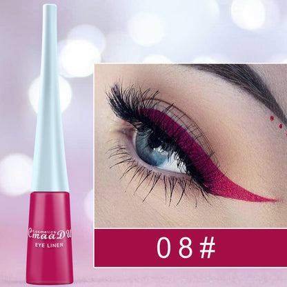 17 Color Matte & Glitter Liquid Eyeliner Set