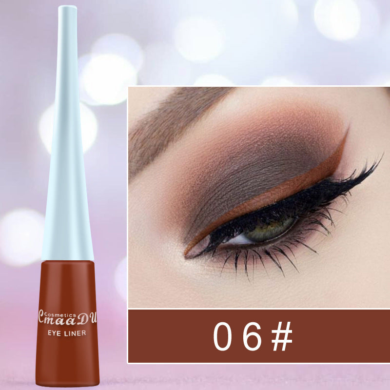 17 Color Matte & Glitter Liquid Eyeliner Set
