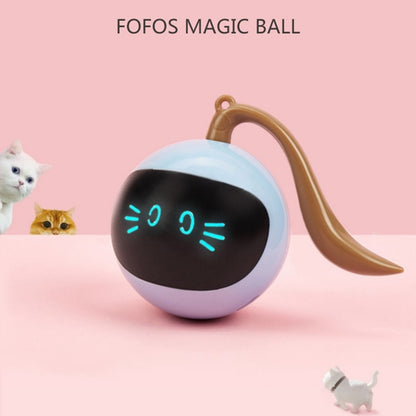 LED Rotating Interactive Pet Ball