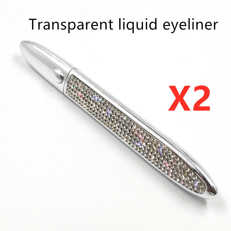 Self-Adhesive False Eyelashes with Multicolor Eyeliner – No Glue Needed