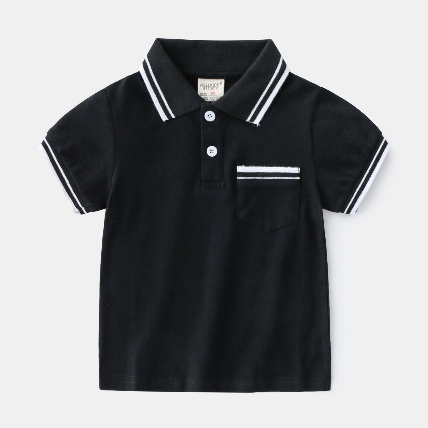 "Boys Polo T-Shirt Summer Casual Shirt for Kids"