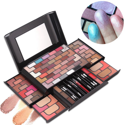 68-Color Eyeshadow & Full Makeup Set