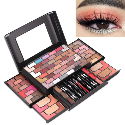 68-Color Eyeshadow & Full Makeup Set