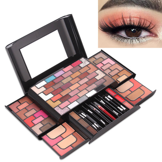 68-Color Eyeshadow & Full Makeup Set