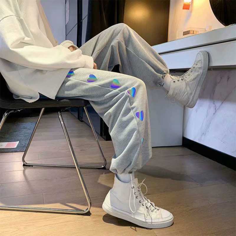 High Waist Drawstring Pants – Loose Fit