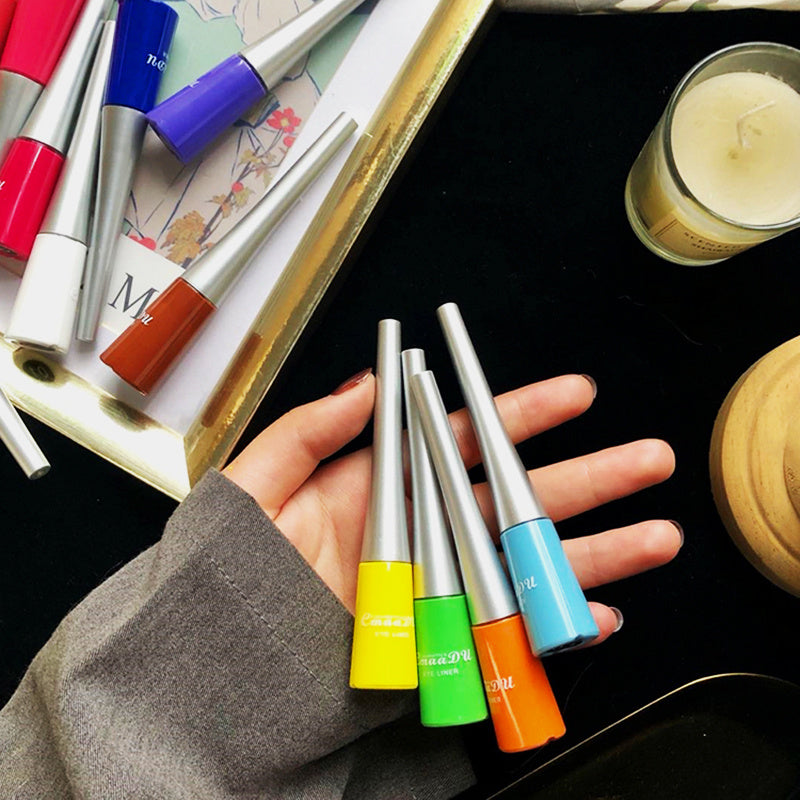 17 Color Matte & Glitter Liquid Eyeliner Set