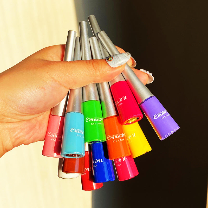 17 Color Matte & Glitter Liquid Eyeliner Set
