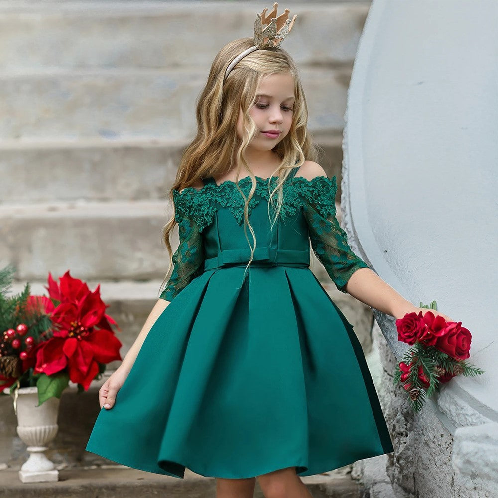 "Girls Dress and Skirt Set Toddler Kids Clothing Outfit"